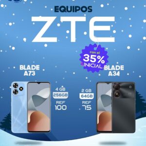 Celulares ZTE financiados